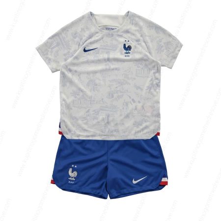 Francuska Away Dječji nogometni komplet 2022
