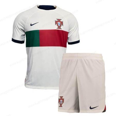 Portugal Away Dječji nogometni komplet 2022