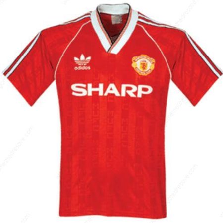 Retro Manchester United Home Nogometna majica 1988
