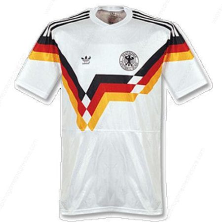 Retro Njemačka Home Nogometna majica 1990